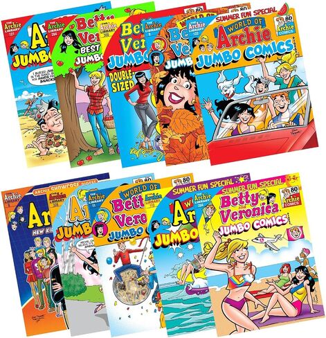 Archie Comics Digest Value Gift Pack (Includes 10 Books) in Saudi Arabia