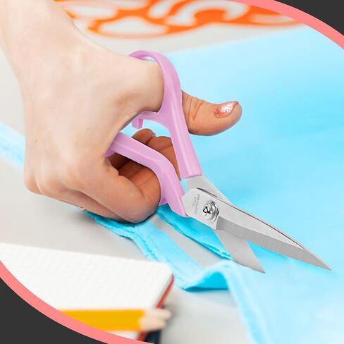UCEC Upgraded & Lighter Fabric Scissors Sewing Shears, 9 Inch Heavy Duty Scissors Sewing Scissors for Fabric Cutting, Professional Ultra Fabric Shears Tailor Scissors All Purpose Titanium Scissors in Kuwait