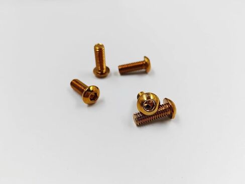 5pcs Round Head Hexagon Screw Premium 304 Stainless Steel Screws Rust-Proof Bolts Cover Bolt Dress Up Bolts Mechanical Fastener Kits (blueing, M8*20) in Saudi Arabia