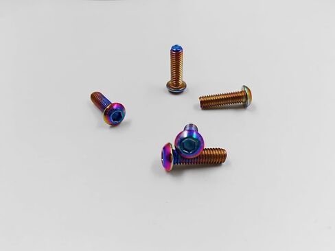 5pcs Round Head Hexagon Screw Premium 304 Stainless Steel Screws Rust-Proof Bolts Cover Bolt Dress Up Bolts Mechanical Fastener Kits (blueing, M8*20) in Saudi Arabia