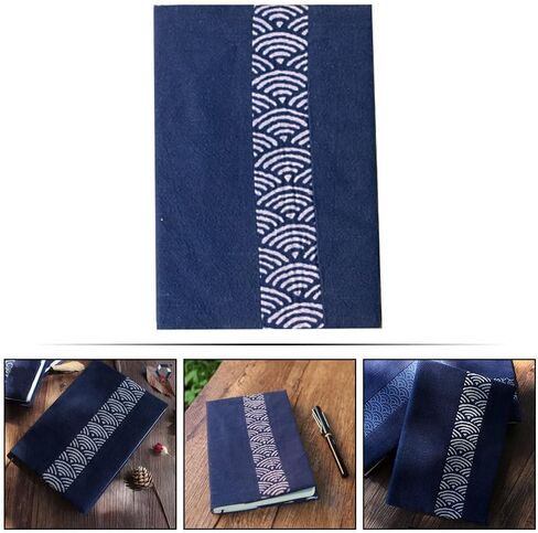 Tofficu Book Covers: Soft Cloth Book Protector with Floral Pattern - Adjustable Book Sleeve for Hardcover, Notebook, Bible, Planner in Saudi Arabia