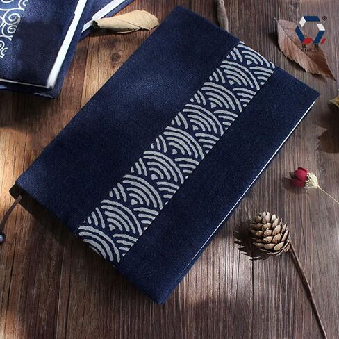 Tofficu Book Covers: Soft Cloth Book Protector with Floral Pattern - Adjustable Book Sleeve for Hardcover, Notebook, Bible, Planner in Saudi Arabia