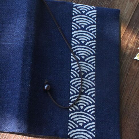 Tofficu Book Covers: Soft Cloth Book Protector with Floral Pattern - Adjustable Book Sleeve for Hardcover, Notebook, Bible, Planner in Saudi Arabia
