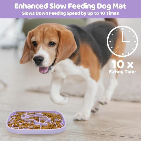 Dog Lick Mat,Freezable Dog Enrichment Toys for Mental Stimulation and Anxiety Relief, Silicone Lick Mat for Dogs and Cats, Dog Slow Feeder That Supports All Types of Food, Green in Saudi Arabia