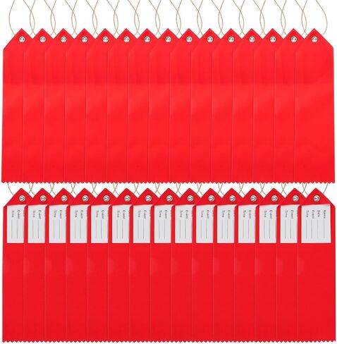 PATIKIL 50Pcs Blank Award Ribbons, 8" x 2" Blank Participation Ribbons with Rope DIY Medals Prize for Competitions Sports Event Classroom 1st 2nd 3rd Place, White in Kuwait