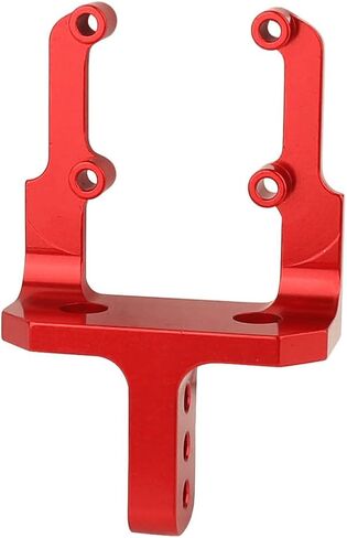 Aluminum Alloy Metal Servo Mount Stand Heighten Mount for 1/10 RC Crawler Car Axial SCX10 II 90046 AR44 and SCX10 Pro Axle Upgrade Parts (Black) in Saudi Arabia