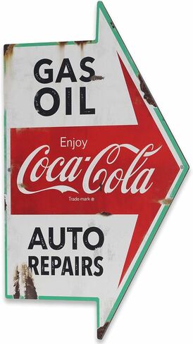 تقويم Coca-Cola-علامة Coca-Cola المعدنية القديمة مع مغناطيس للمطبخ أو المكتب الأبيض in Kuwait