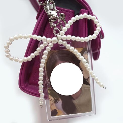 2 Sets Photocard Holder with Cute Cat Keychain Transparent Kpop PhotoCard Holder Keychain Y2K Charm Holders Kawaii Photo Card Keychain Acrylic ID Bus Card Holders Kpop Accessories in Saudi Arabia