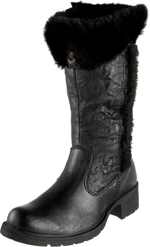 Ellie Shoes Women's Easy 5 Inch Flared Heel Knee High Boots Pink 14 in Saudi Arabia
