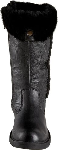 Ellie Shoes Women's Easy 5 Inch Flared Heel Knee High Boots Pink 14 in Saudi Arabia