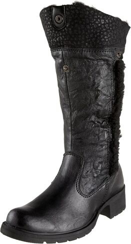 Ellie Shoes Women's Easy 5 Inch Flared Heel Knee High Boots Pink 14 in Saudi Arabia