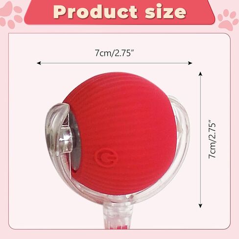 3pcs Smart Interactive Pet Toy Ball, Self Rolling Dog Ball Interactive Cat Toys, 360° Smart Automatic Rolling Ball Toy for Dogs Cats Indoor Outdoor Play (Red&Green&Grey) in Saudi Arabia