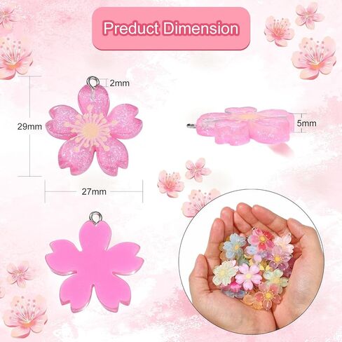 DanLingJewelry 50 pcs Random Color Resin and Walnut Wood Charms Rectangle Charms for Jewelry Making DIY Craft 20.5x10mm in Kuwait