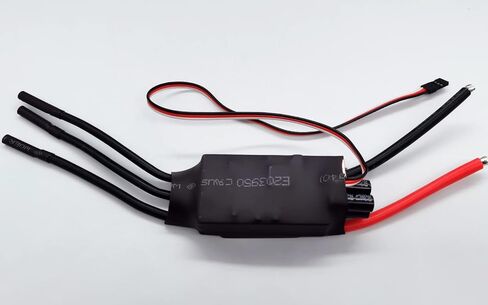 40A ESC 2-4S Electric Speed ​​Controller 5V 3A BEC مع سدادات رصاصة XT60 و 3.5 مم لمحركات RC Drone Airplane بدون فرشاة in Kuwait