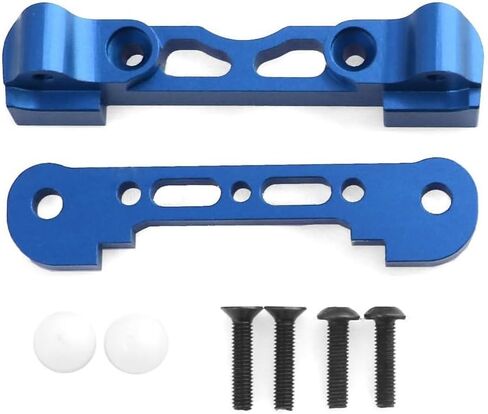 RC Front Lower Arm Suspension Mount Fixing Arm, Aluminum Alloy, Compatible with Arrma 1/8 Tailon Typhon Kraton Notorious 6S BLX, 1/7 Felony Infraction V2 Limitless Mojave, Black in Saudi Arabia