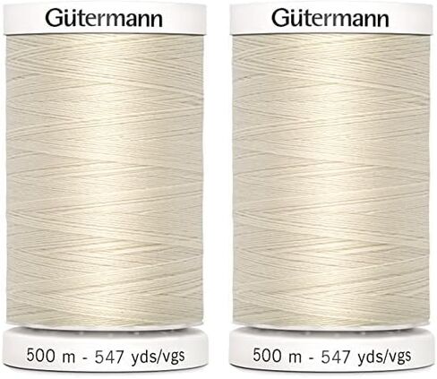 Gutermann Sew-All Thread 547yd, Eggshell in Kuwait