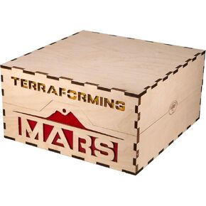 The Broken Token Crate Upgrade (Crate Shell + Tile Trays) Compatible with Terraforming Mars