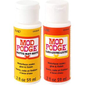 Krafty Kit Mod Podge Bundle: 2oz Gloss and 2oz Matte Water-Based Glue, Sealer & Finish in Saudi Arabia