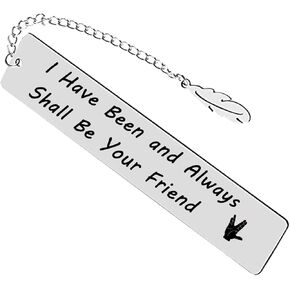 Classic Movie Bookmark Inspirational Stainless Steel Bookmarks Star Book Mark Gift for Women Men Friends Teacher Classmate Book Lovers