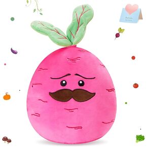 15" Garlic Plush Stuffed Animals Plushie Original Mr. Garlic Squishy Pillow Soft Cute Creative for Women Kids Boys Girls