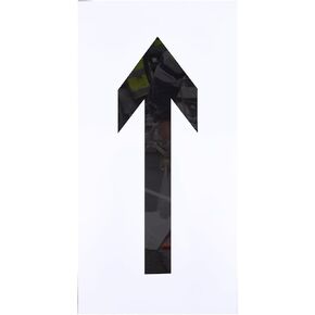SUPERFINDINGS Straight Arrow Stencil Parking Lot Arrow Painting Templates Pavement Stencils Plastic Arrow Sign Plastic Arrow Sign Hollowed Out Board Indicator Arrow Drawing Tool for Parking Lots