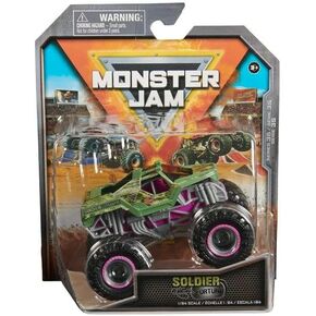 Monster Jam 2024 Official 1:64 Diecast Truck Series 35 Danger Divas Soldier Fortune