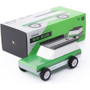 Candylab Toys - Americana Collection - Big Sur Green - Premium Handcrafted Wooden Car Toy