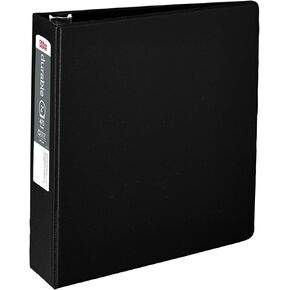 مجلدات مرجعية متينة OfficeMax مع Round Ring 2 "، Black