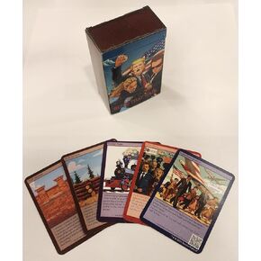 Trump Game Build That Wall | Easy to Learn and Outrageously Fun for Teens & Adults Alike | 2-6 Players Ages 13+