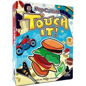 Huch! Touch It! - Pop Culture - Card Game, Sensory Family Game, Fun Party Play, Ages 6+, 2-6 Players, 10 Mins