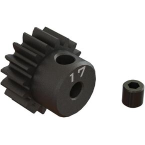ARRMA 17T 0.8Mod 1/8" Bore CNC Steel Pinion Gear, ARA311079