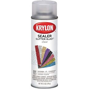 Krylon 6 oz K03800000 Clear Sealer Glitter Blast Spray Coating
