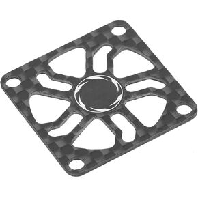 RC Cooling Fan Cover, Carbon Fiber Electric Motor Cooling Fan Cover Light Weight for RC Car Boat Motor(40mm)