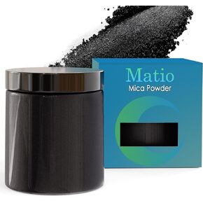 Matio 6oz/ 170g صبور ميكا أبيض مشرق من راتنج الايبوكسي الفنون والحرف اليدوية الجدول البحري المجوهرات تلوين الدهانات الزجاجية الصافية أصباغ حمام الحمام