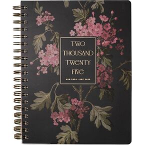 Fringe Studio 2025 Spiral Weekly Planner ، أغسطس 2024 - ديسمبر 2025 ، 17 شهرًا ، غطاء ورقي ، "Eucalyptus Mix" ، 6.875 "W x 9.78" H ، 236 Pages (844PA009FSC)