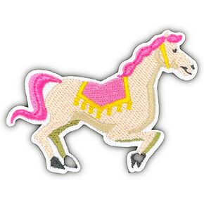 Western Iron On Patches, Pink Cowgirl Boot Jean Patches, Embroidered Appliqué, Repaired Iron On Patches for Clothes, Jeans, Hats, Backpacks, Jackets. Sew On Patches for Women, Girls, Boys