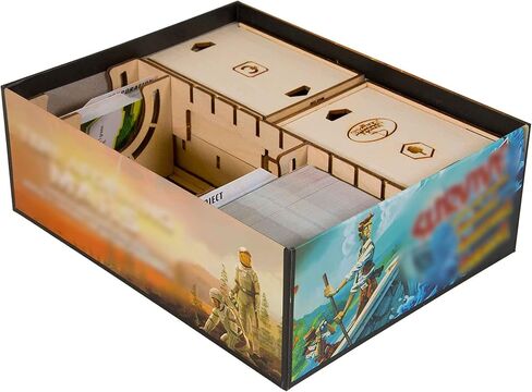 The Broken Token Crate Upgrade (Crate Shell + Tile Trays) Compatible with Terraforming Mars in Kuwait