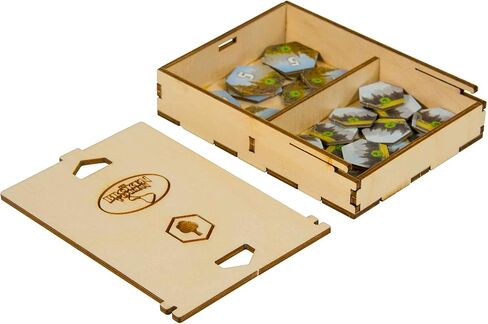 The Broken Token Crate Upgrade (Crate Shell + Tile Trays) Compatible with Terraforming Mars in Kuwait