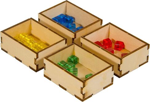The Broken Token Crate Upgrade (Crate Shell + Tile Trays) Compatible with Terraforming Mars in Kuwait