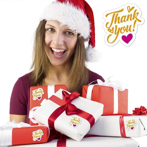 1.5 Inch Cute Small Business Stickers,Thank You Love Stickers, Small Shop Stickers, Small Business, Packaging Sticker, Thank You Sticker, 500 PCS (Orange) in Saudi Arabia