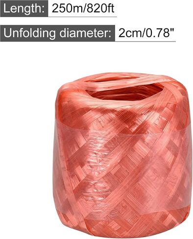 MECCANIXITY Polyester Nylon Plastic Rope Twine Household Bundled for Packing Gardening Craft,500m Total Length,White Pack of 2 in Saudi Arabia