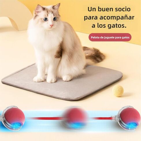 Cat Toys Cat Toys for Indoor Cats Interactive Cat Toys Smart Obstacle Avoidance Cat Ball Indoor Cat Boredom Interactive Toys (Grizzly) in Saudi Arabia