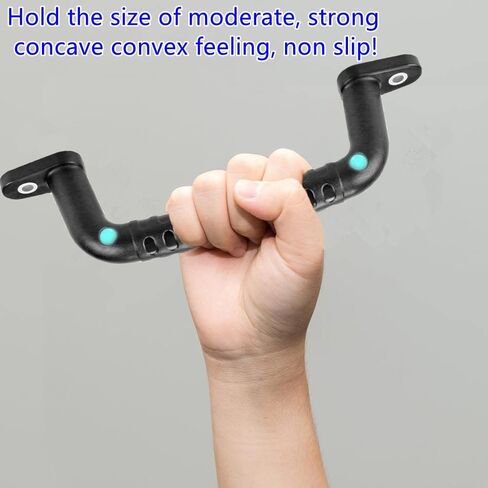 4 Safety Playground Handles Luminous, Swing Set Kids Safety Hand Grips for Playset, Climbing Frame, Play House, Playroom Ladder Handles, Door Handles, Bunk Bed Handles (Black) in Kuwait