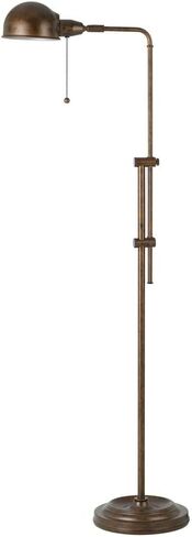 Cal Lighting BO-2443SWFL 150-Watts Madison Swing Arm Metal Floor Lamp, Oil Rubbed Bronze in Kuwait