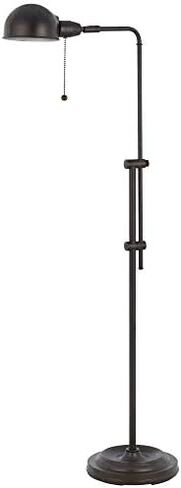 Cal Lighting BO-2443SWFL 150-Watts Madison Swing Arm Metal Floor Lamp, Oil Rubbed Bronze in Kuwait