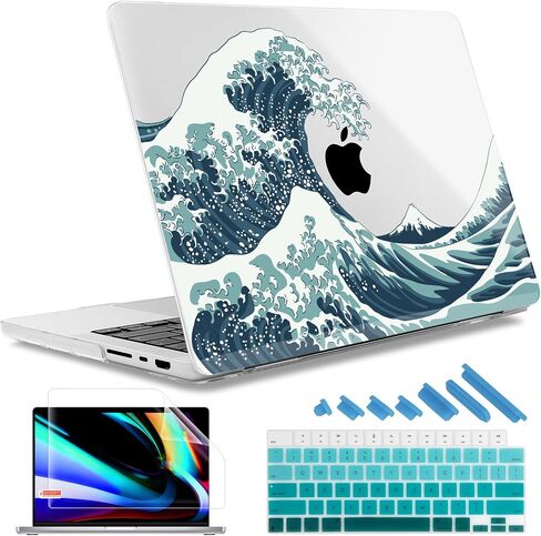 May Chen Case لـ M4 MacBook Pro 14 Inge Case A3112 A3401 Max A3185 ، M3 A2918 A2992 ، M2 A2779 M1 A2442 ، 2024 2023 2022 2021 releas in Kuwait