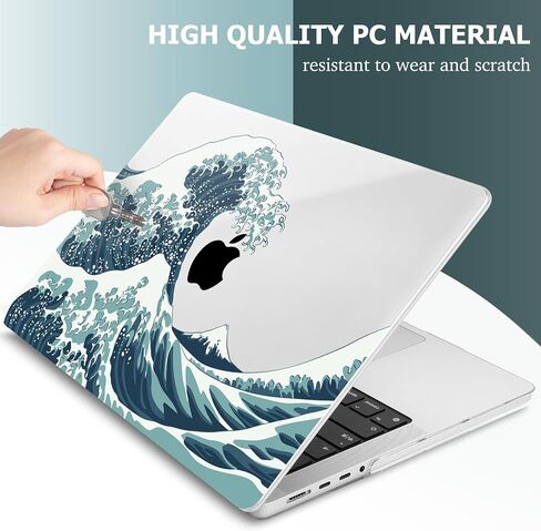 May Chen Case لـ M4 MacBook Pro 14 Inge Case A3112 A3401 Max A3185 ، M3 A2918 A2992 ، M2 A2779 M1 A2442 ، 2024 2023 2022 2021 releas in Kuwait