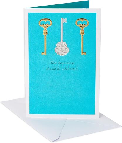 American Greetings New Home Card (Key to Happiness) in Kuwait
