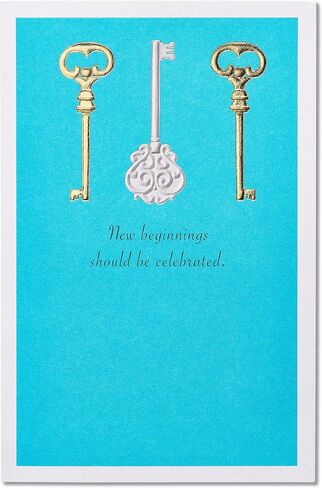 American Greetings New Home Card (Key to Happiness) in Kuwait