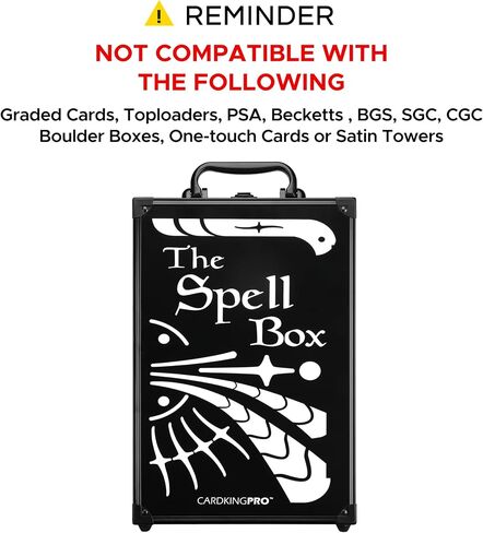 Game Card Storage Case (PRO/MTG Edition) | Suitable for Magic The Gathering, Yugioh, and Other TCG Etc (Game Not Included) | Includes 8 Dividers | Fits up to 2000 Loose Unsleeved Cards in Saudi Arabia